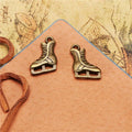 17x13MM Antique Silver Zinc Alloy Ice Skate Charm Pendant for DIY Necklace Bracelet Jewelry Making