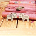 20x17MM Antique Silver Zinc Alloy Zebra Charm Pendant for DIY Necklace Bracelet Jewelry Making