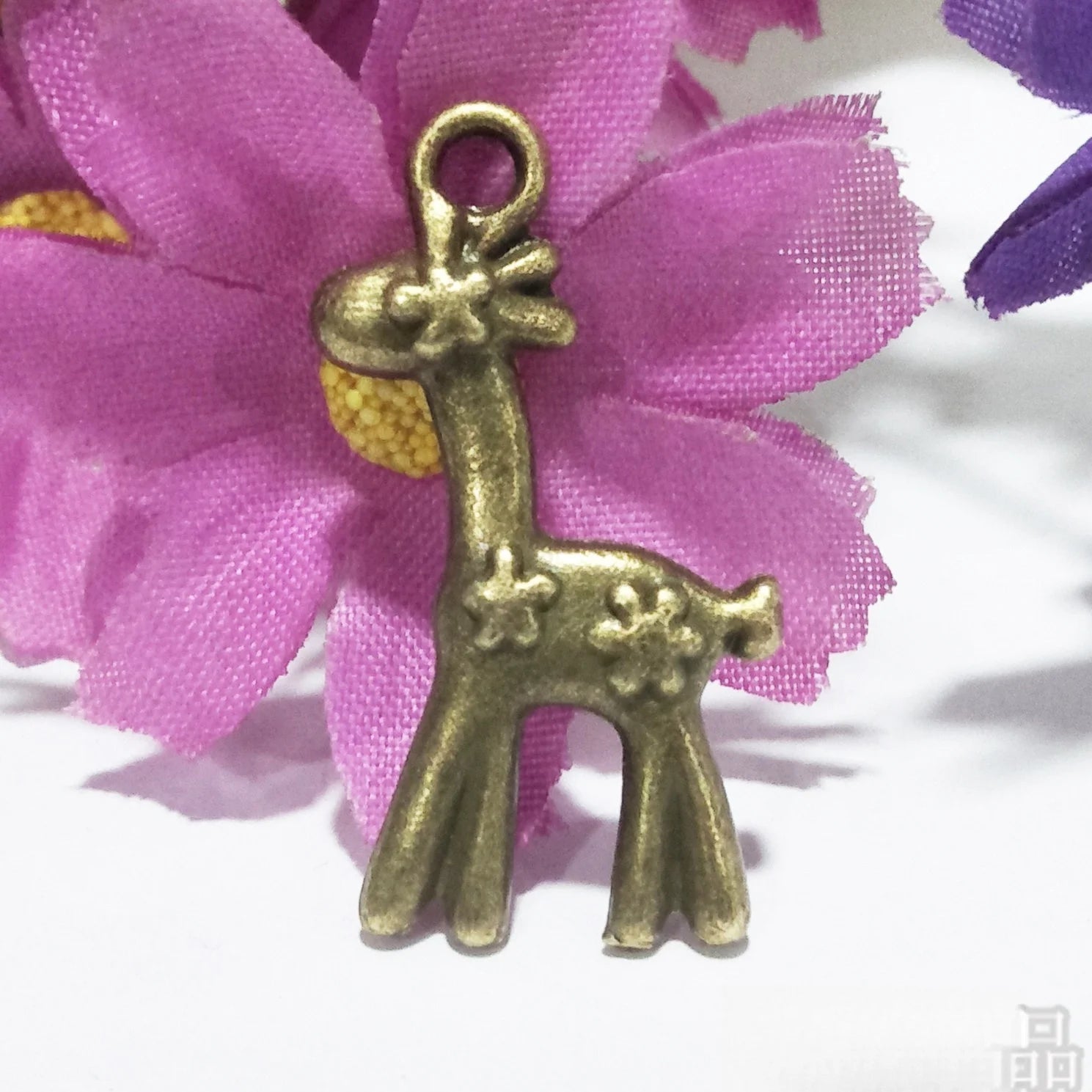30x16MM Antique Silver Zinc Alloy Giraffe Charm Pendant for DIY Necklace Bracelet Jewelry Making