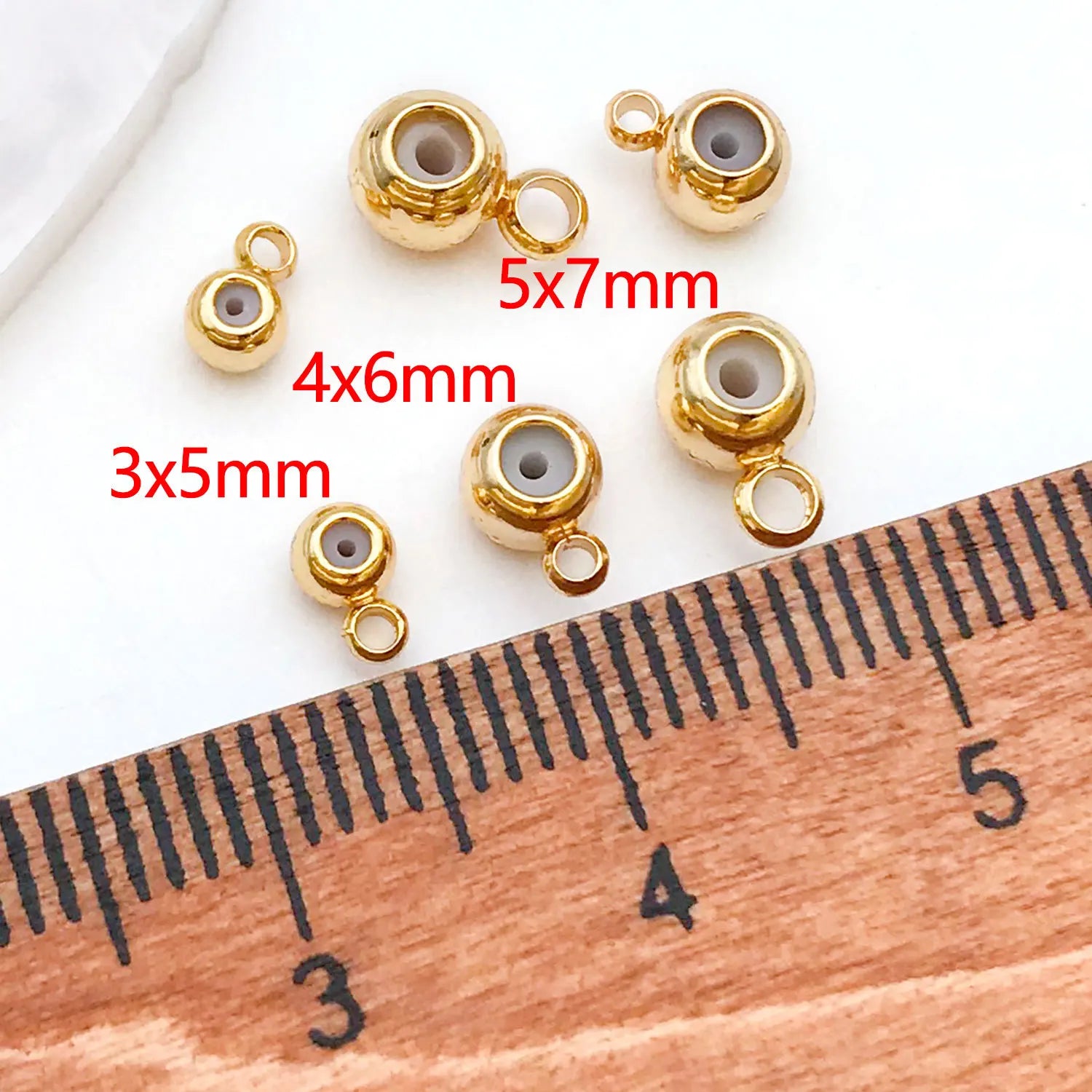 Silicone Hanging Positioning Bead Extension Chain for DIY Bracelets Necklaces