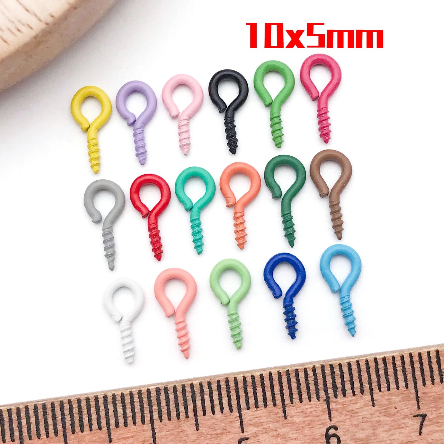 Iron Screw Eye Pins Hooks for DIY Jewelry Accessories