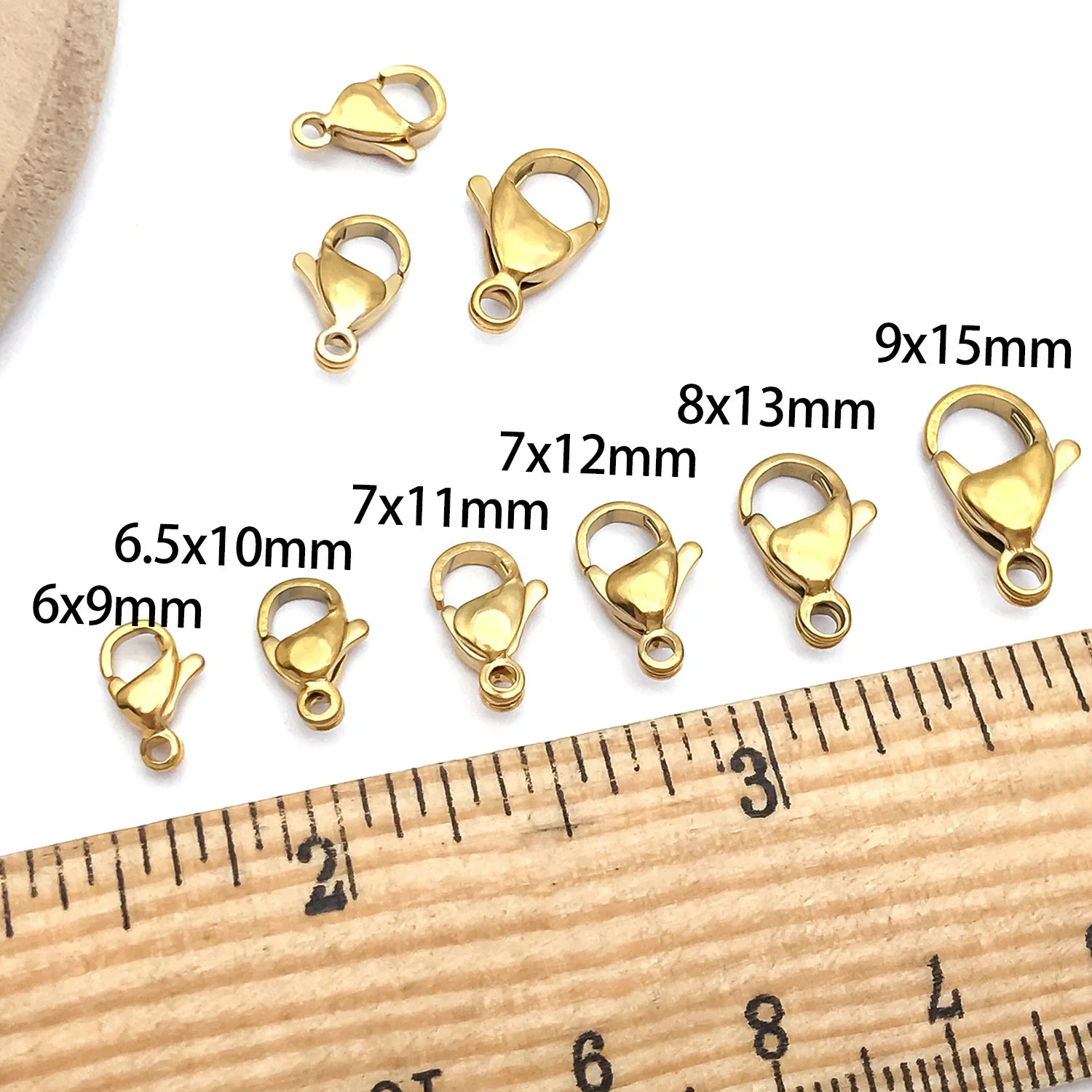 Stainless Steel Lobster Clasps