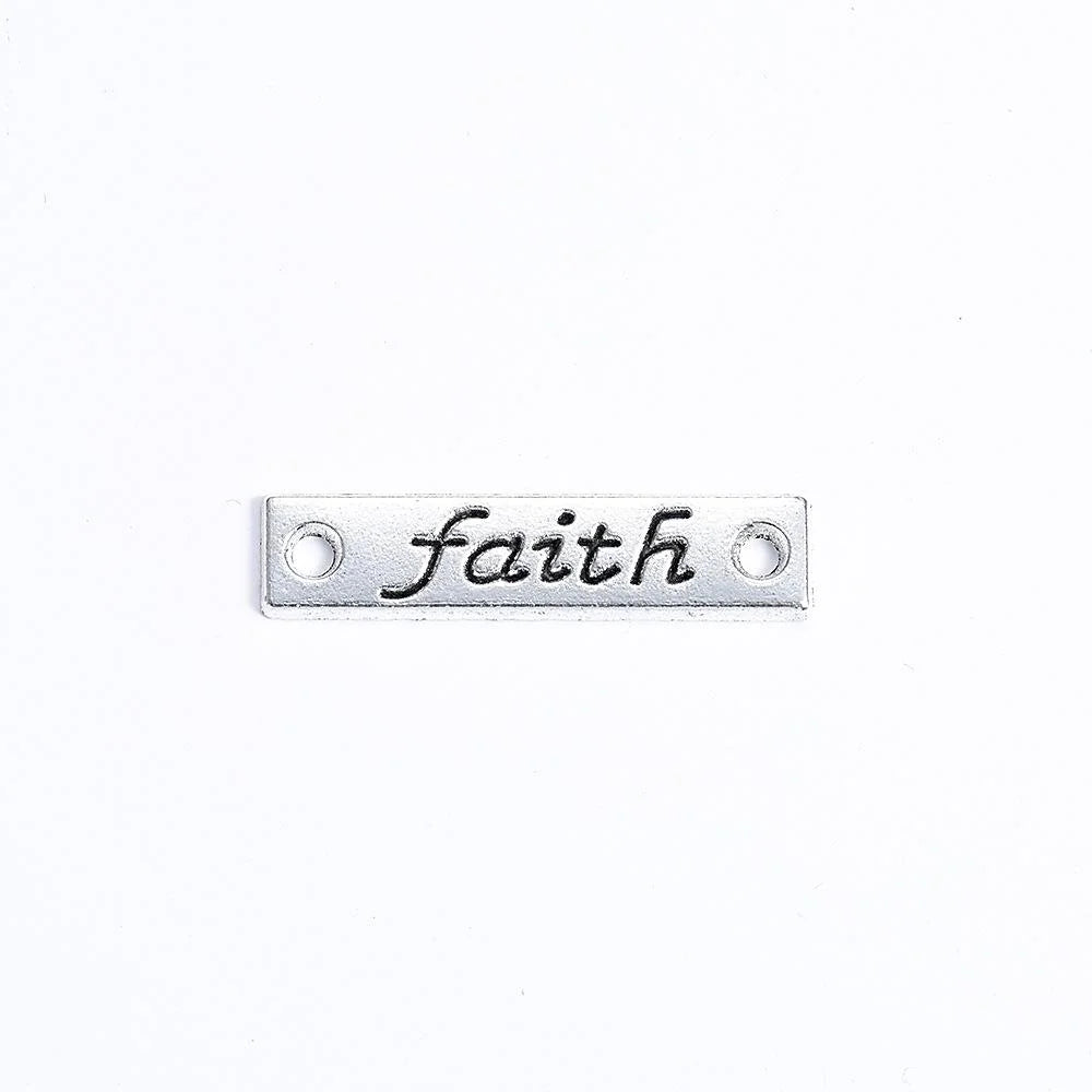 26x6MM Zinc Alloy Charm Pendant for DIY Necklace Bracelet Jewelry Making