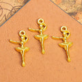 25x12MM Zinc Alloy Charm Pendant for DIY Necklace Bracelet Jewelry Making