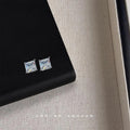 14K Gold Plated Copper Mini Pave Zircon Heart Star Cross Geometric Drop Earrings