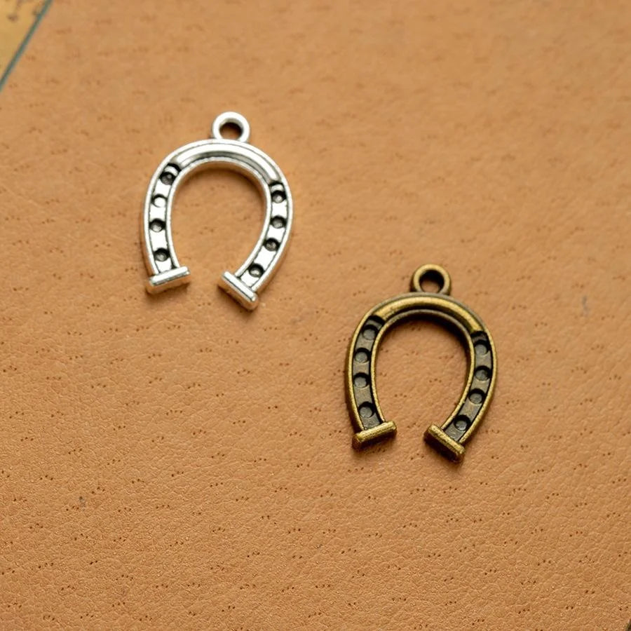 20x14MM Antique Silver Zinc Alloy Horse Charm Pendant for DIY Necklace Bracelet Jewelry Making