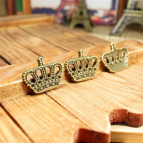 28x22MM 1563G Zinc Alloy Crown Charm Pendant for DIY Necklace Bracelet Jewelry Making