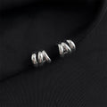 Premium Real Gold Plated Copper Clip On Drop Earrings, Painless No Piercing Spiral Dangle Jewelry