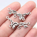 32x14mm 0.9g Antique Silver Zinc Alloy Tree Branch Connector Charm for DIY Earrings Bracelet Jewelry
