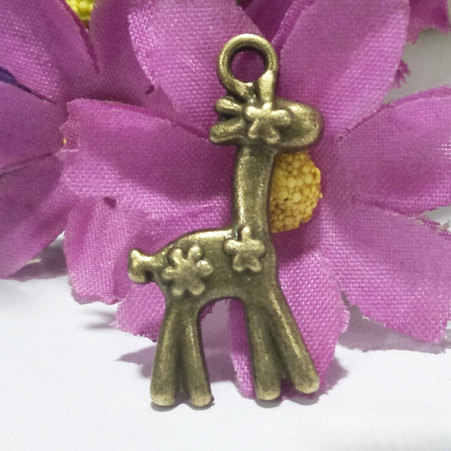 30x16MM Antique Silver Zinc Alloy Giraffe Charm Pendant for DIY Necklace Bracelet Jewelry Making