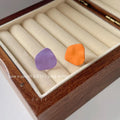 Matte Enamel Irregular Geometric Stud Earrings With Silver Plated Pins For Women