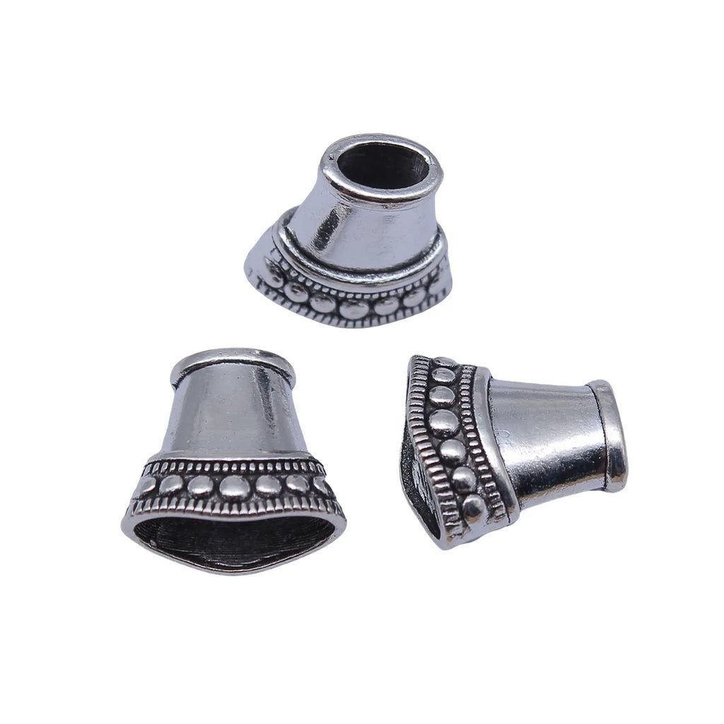 15x14x8mm 1.9g Antique Silver Zinc Alloy Tassel Cap End Bead Cone for Earrings Necklace DIY Jewelry Making