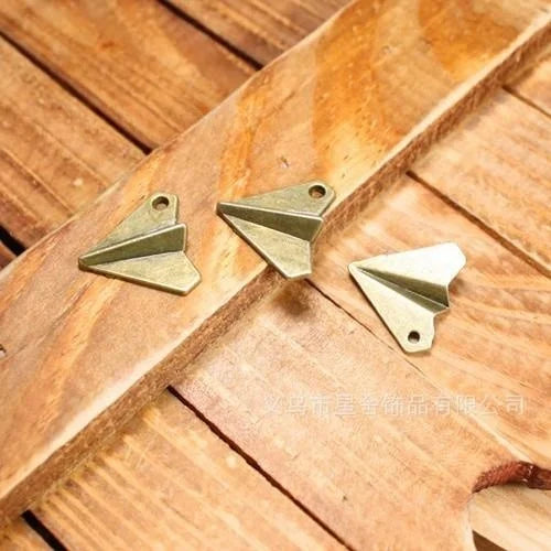 18MM Antique Silver Zinc Alloy Airplane Charm Pendant for DIY Necklace Bracelet Jewelry Making