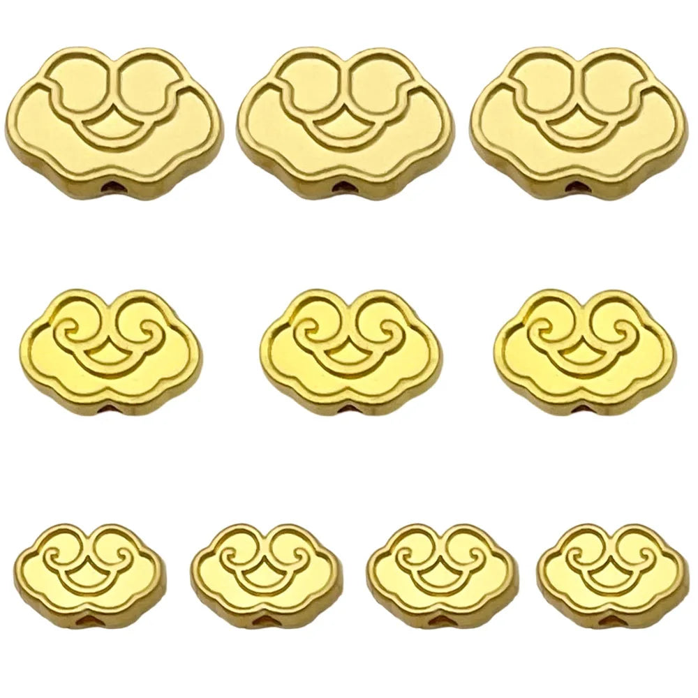 Vintage Zinc Alloy Loose Spacer Beads for DIY Jewelry Accessories