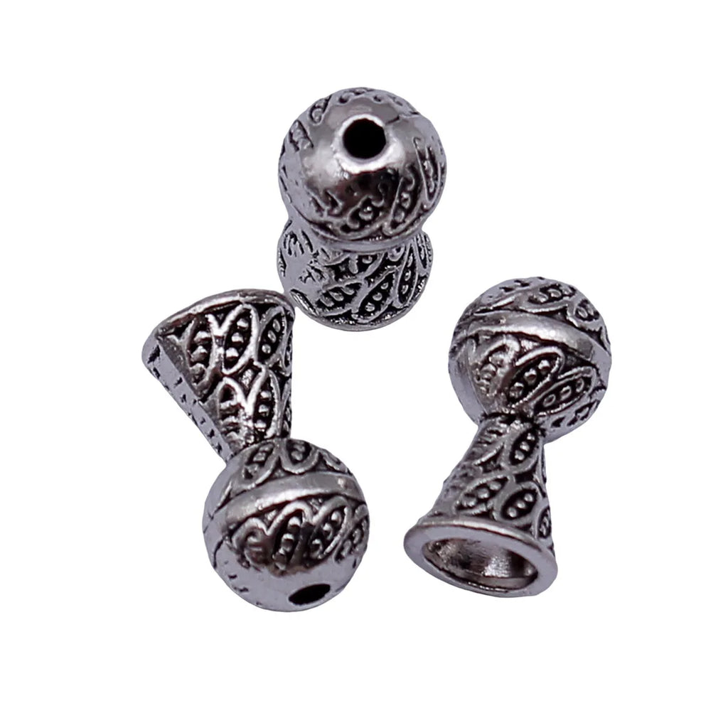 13x7x7mm 1.3g Multicolor Zinc Alloy Ball Head Tassel Cap Pendant for DIY Earrings Necklace Jewelry