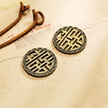 Zinc Alloy Double Happiness Charm Pendant for DIY Necklace Bracelet Jewelry Making