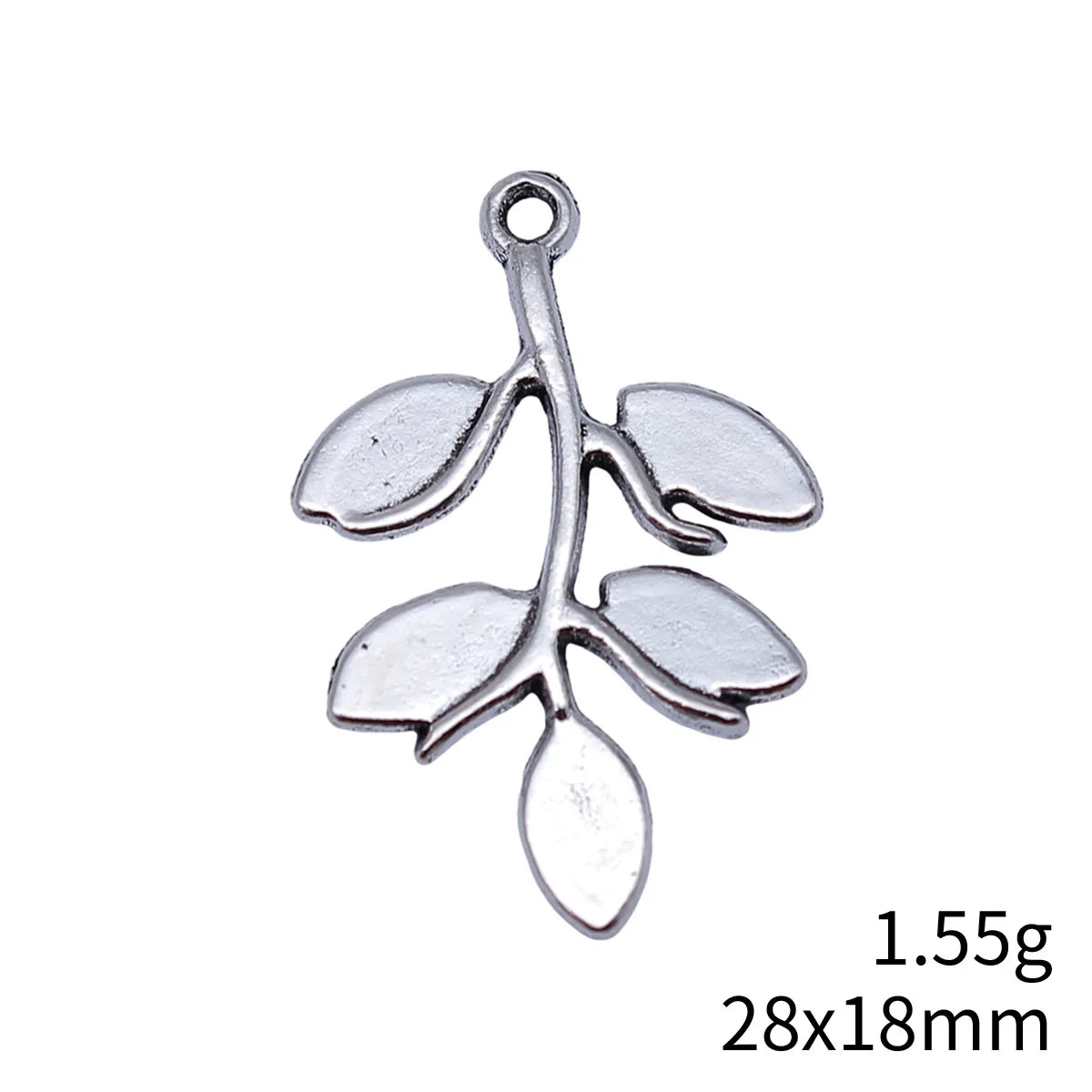 28x18mm 1.55g Multicolor Zinc Alloy Tree Branch Charm Pendant for DIY Necklace Bracelet Jewelry