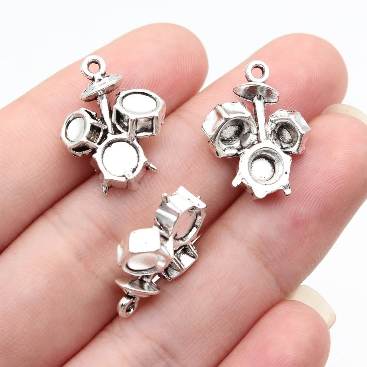 20x16x6.2mm 2.2g Zinc Alloy Charm Pendants for DIY Jewelry Accessories