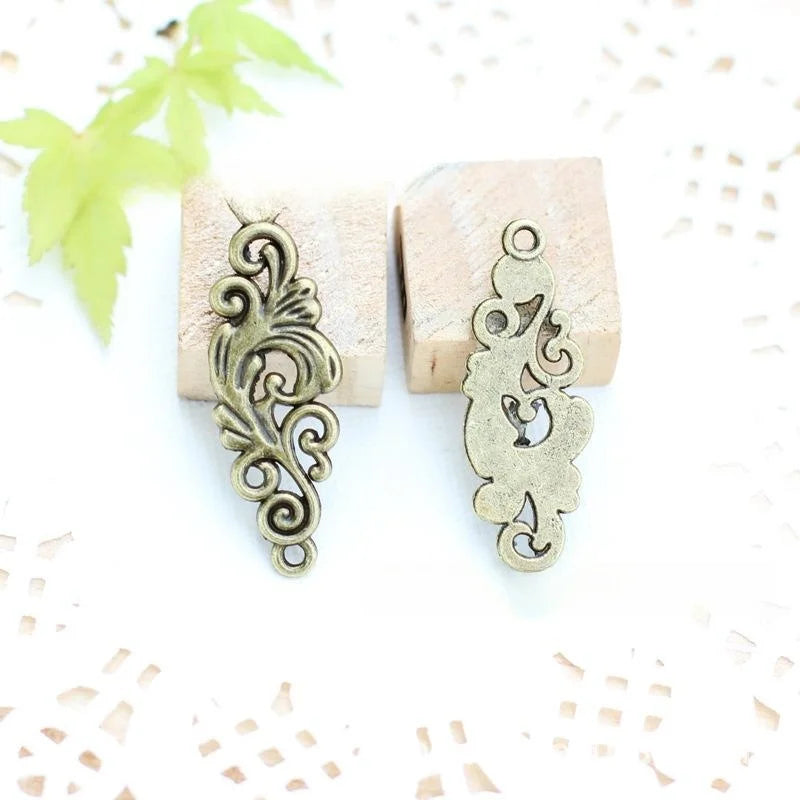 35x12MM Antique Silver Zinc Alloy Totem Charm Pendant for DIY Necklace Bracelet Jewelry Making