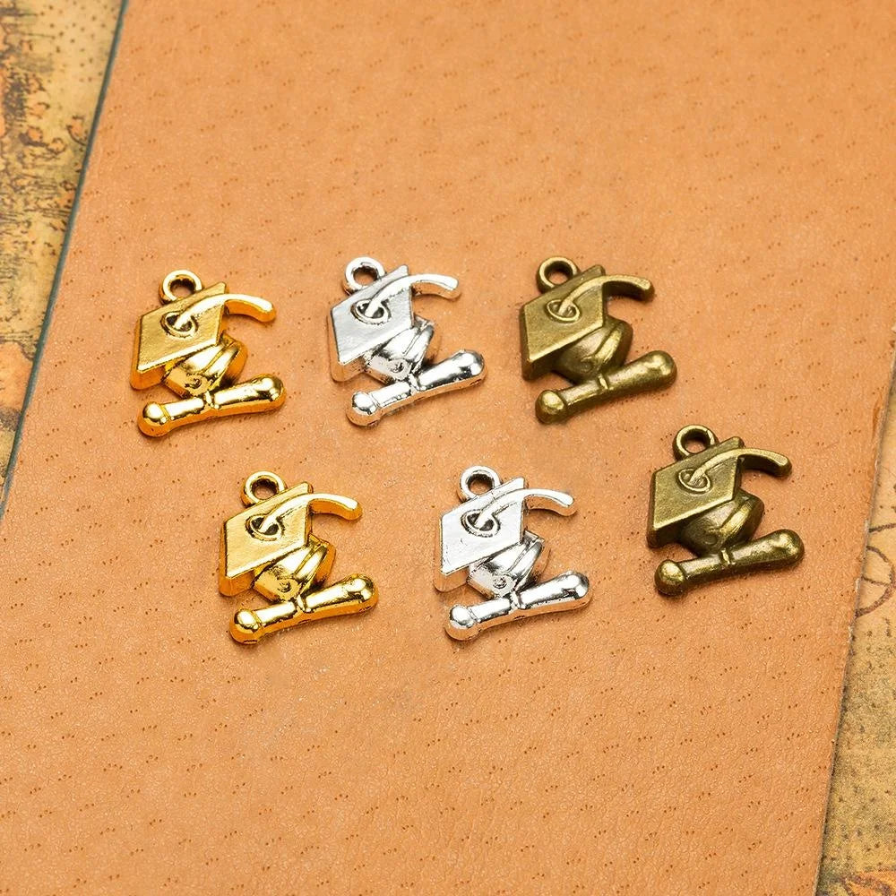 17x15MM Zinc Alloy Charm Pendant for DIY Necklace Bracelet Jewelry Making