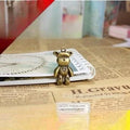 29x15MM Antique Silver Zinc Alloy Bear Charm Pendant for DIY Necklace Bracelet Jewelry Making