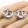 20x20mm 4g Antique Silver Zinc Alloy Sloth Charm Pendant for DIY Necklace Bracelet Jewelry Making