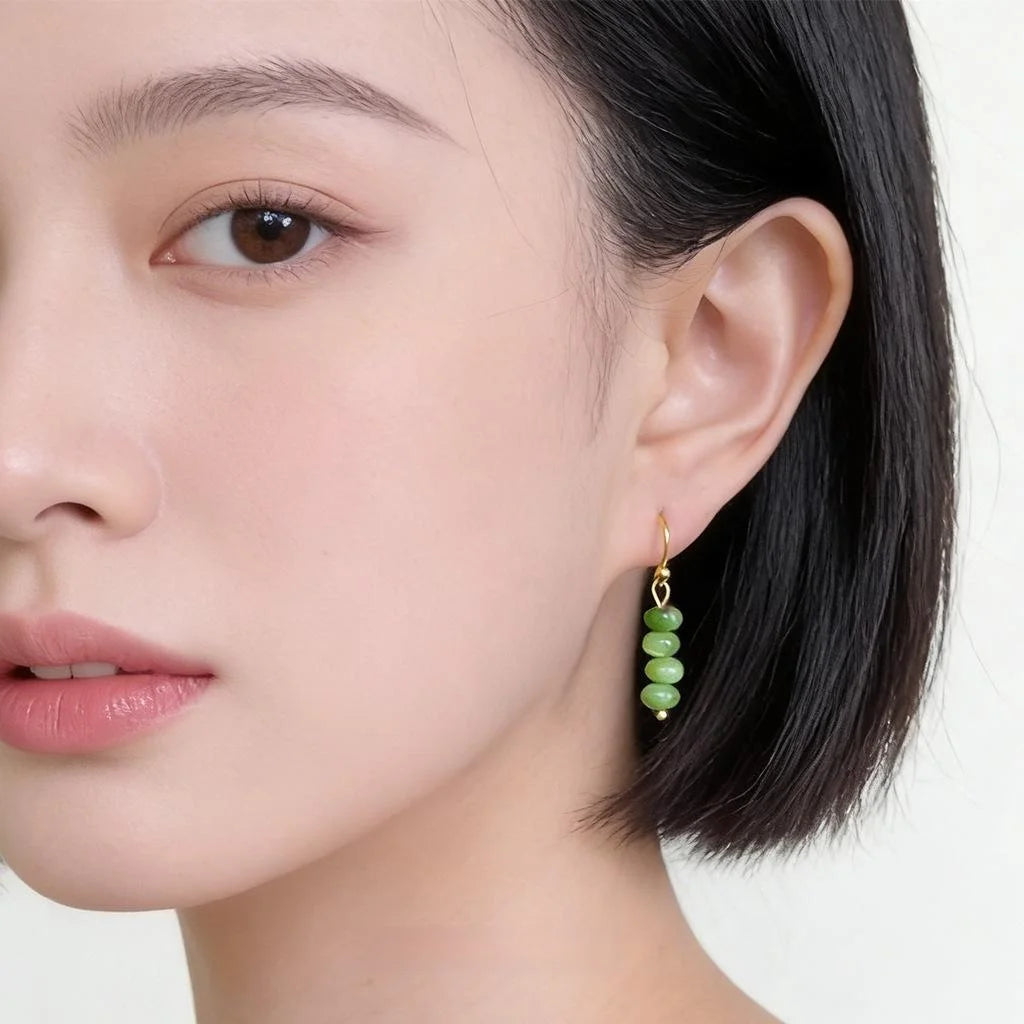 Summer Shell Tassel Drop Earrings Geometric Handmade Vacation Style Commuter Jewelry