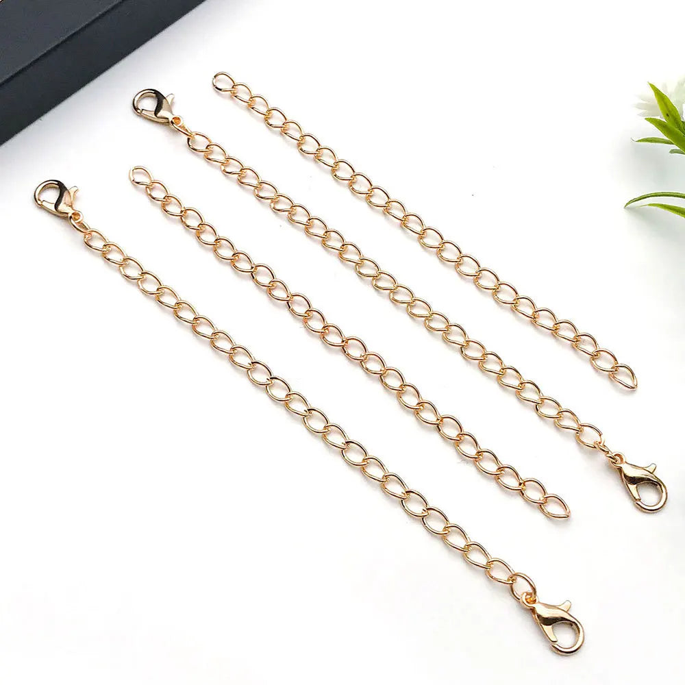 Zinc Alloy English Letter Chain with Lobster Clasp Jewelry Findings for Bag Charms