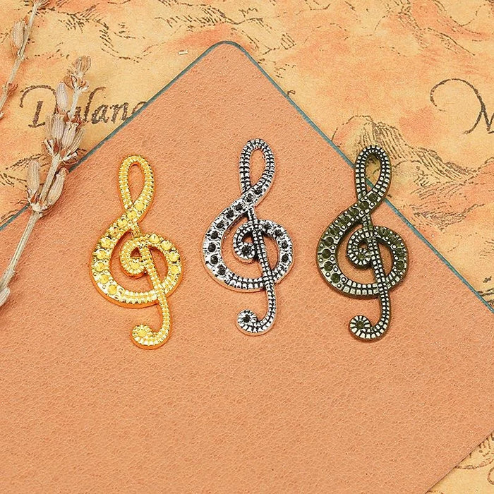 Zinc Alloy Charm Pendant for DIY Necklace Bracelet Jewelry Making — 33×15mm