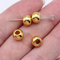 7.7x7.7x6.1mm 1g Multicolor Zinc Alloy Smooth Spacer Beads for DIY Bracelet Necklace Jewelry Making