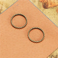 20MM Antique Silver Zinc Alloy Charm Pendant for DIY Necklace Bracelet Jewelry Making
