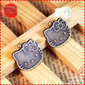 20x20MM Antique Silver Zinc Alloy Charm Pendant for DIY Necklace Bracelet Jewelry Making