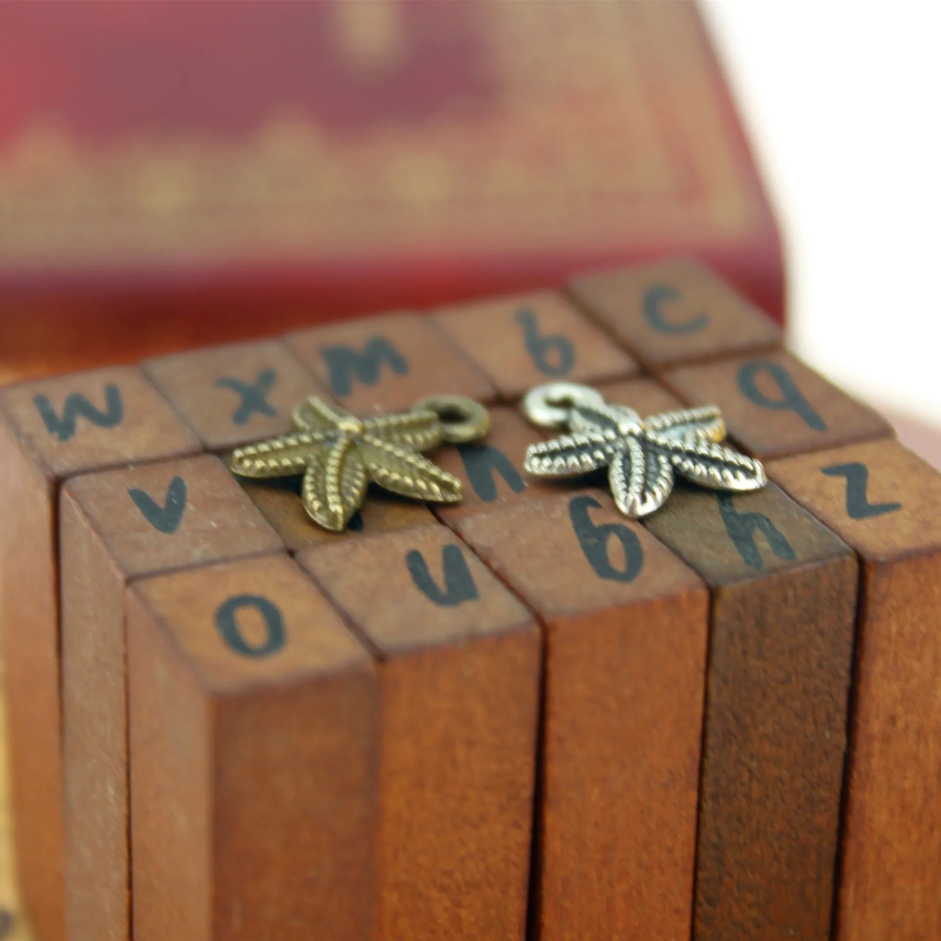 12MM Antique Silver Zinc Alloy Starfish Charm Pendant for DIY Necklace Bracelet Jewelry Making