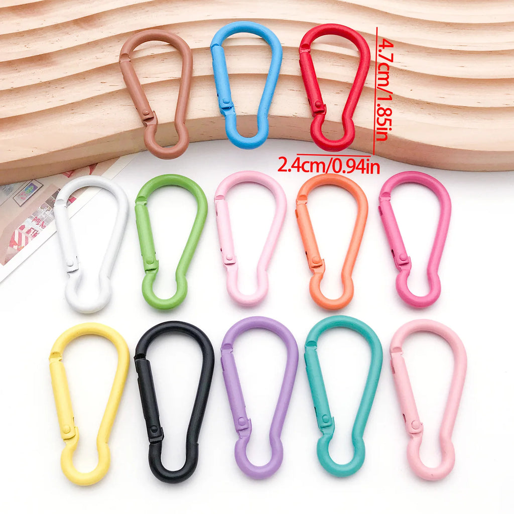 Enamel Zinc Alloy Spring Clasps