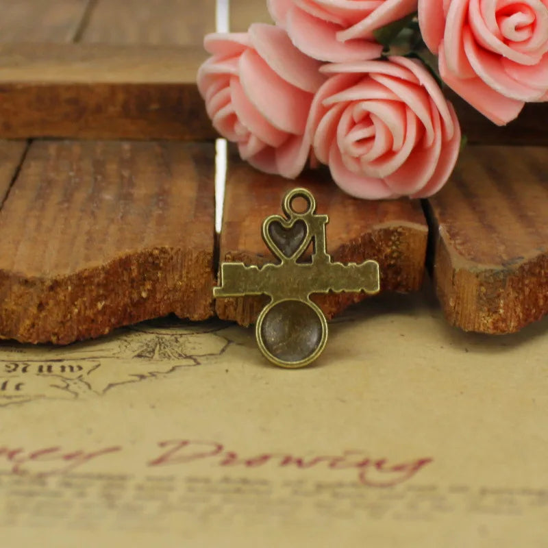 21x20MM Antique Silver Zinc Alloy Basketball Charm Pendant for DIY Necklace Bracelet Jewelry Making