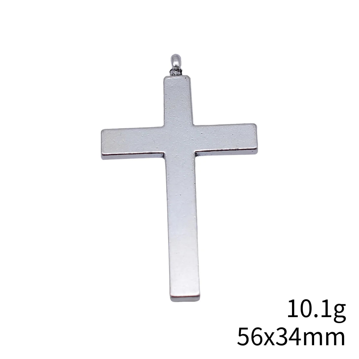 56x34mm 10.1g Multicolor Zinc Alloy Cross Charm Pendant for Necklace Bracelet DIY Jewelry Making