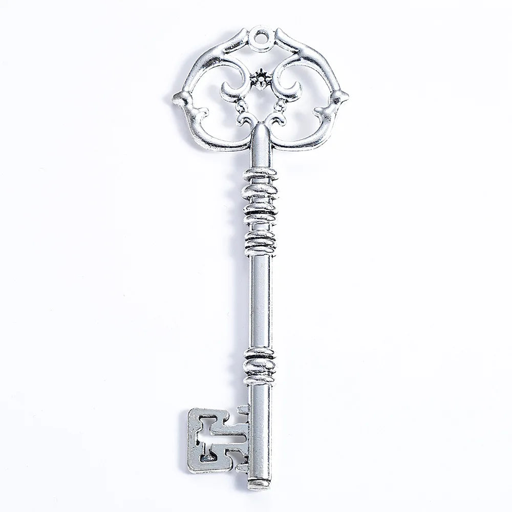 83x31MM Zinc Alloy Key Charm Pendant for DIY Necklace Bracelet Jewelry Making