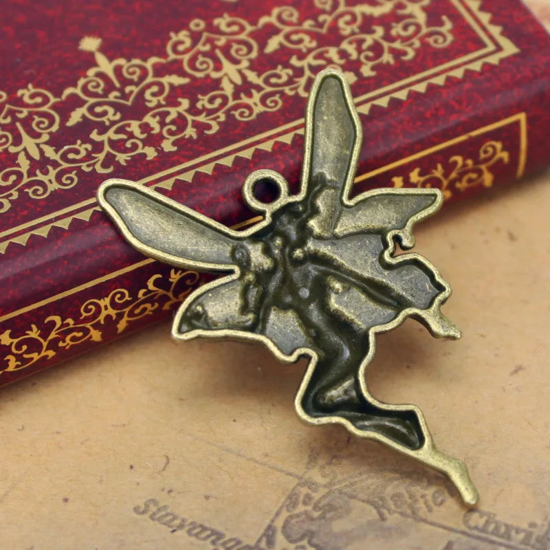 43x29MM Zinc Alloy Butterfly Charm Pendant for DIY Necklace Bracelet Jewelry Making