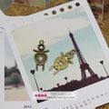 35x17MM Zinc Alloy Scarecrow Boy Charm Pendant for DIY Necklace Bracelet Jewelry Making