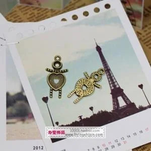Zinc Alloy Scarecrow Boy Charm Pendant for DIY Necklace Bracelet Jewelry Making — 35×17mm