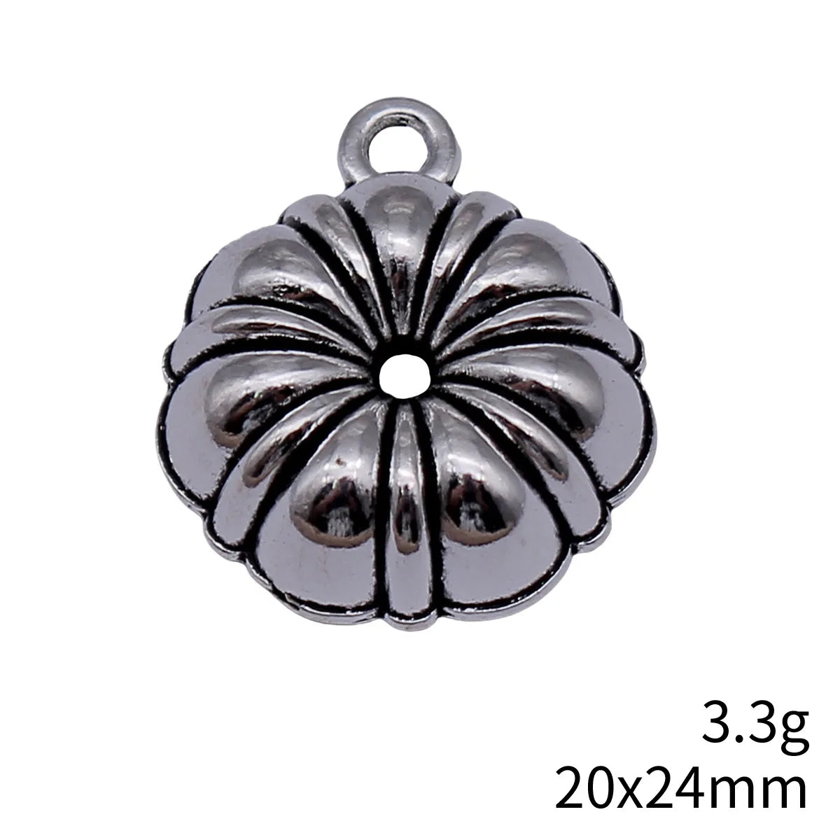 20x24mm 3.3g Antique Silver Zinc Alloy Cake Charm Pendant for DIY Bracelet Necklace Jewelry Making