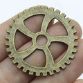 31mm 3.1g Multicolor Zinc Alloy Gear Charm Pendant for DIY Steampunk Necklace Bracelet Jewelry