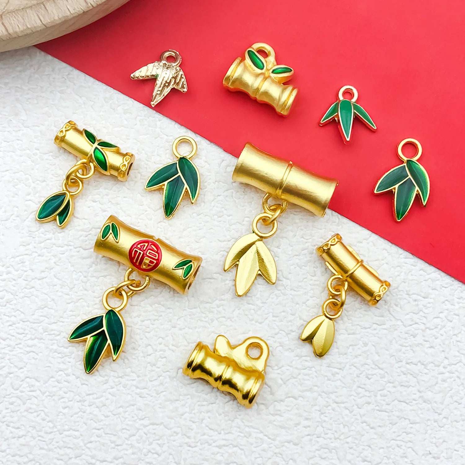 Enamel Zinc Alloy Enamel Beads Style 1055