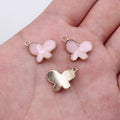 14x18mm 0.89g Multicolor Zinc Alloy Butterfly charm pendant for DIY necklace bracelet earring making