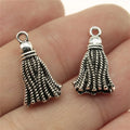 20x11mm 1.8g Multicolor Zinc Alloy Faux Tassel Charm Pendant for DIY Necklace Bracelet Jewelry Making