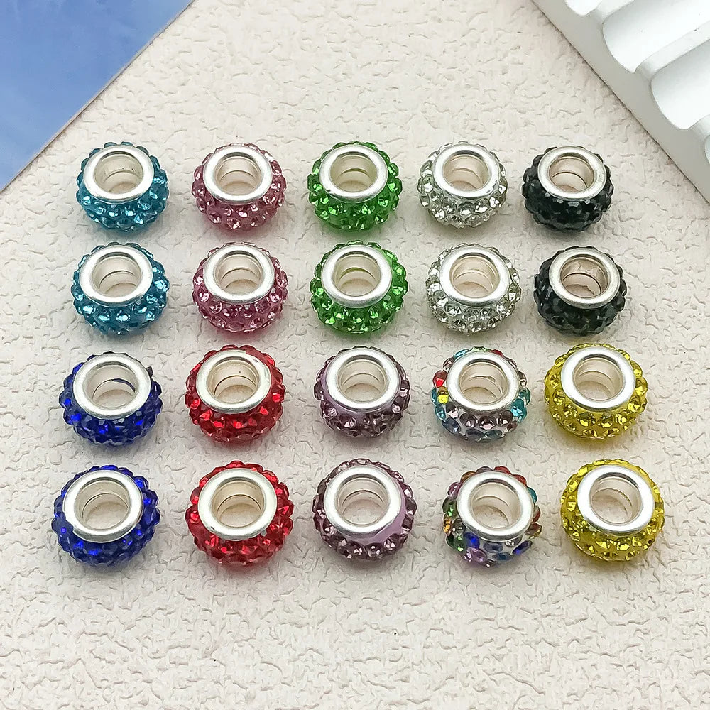 Resin Round Beads Style 6105