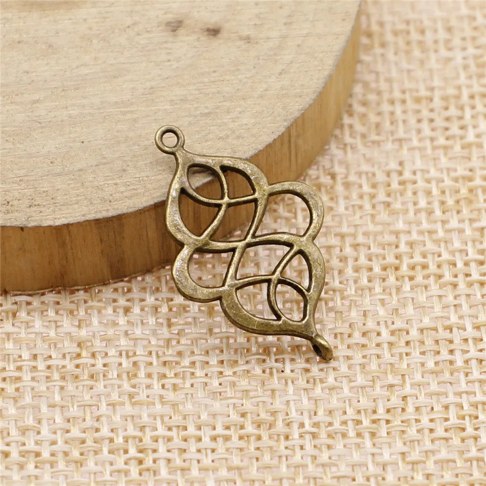 28x18mm 1.1g Multicolor Zinc Alloy Openwork Connector Charm for DIY Bracelet Necklace Making