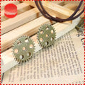25MM Antique Silver Zinc Alloy Charm Pendant for DIY Necklace Bracelet Jewelry Making