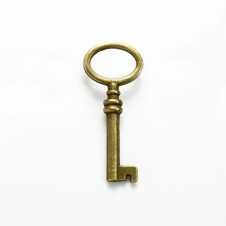 41x17MM Zinc Alloy Oval Double Sided Key Charm Pendant for DIY Necklace Bracelet Jewelry Making