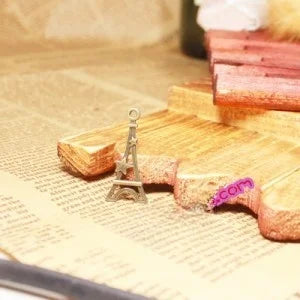 29x13MM Iron Eiffel Tower Charm Pendant for DIY Necklace Bracelet Jewelry Making